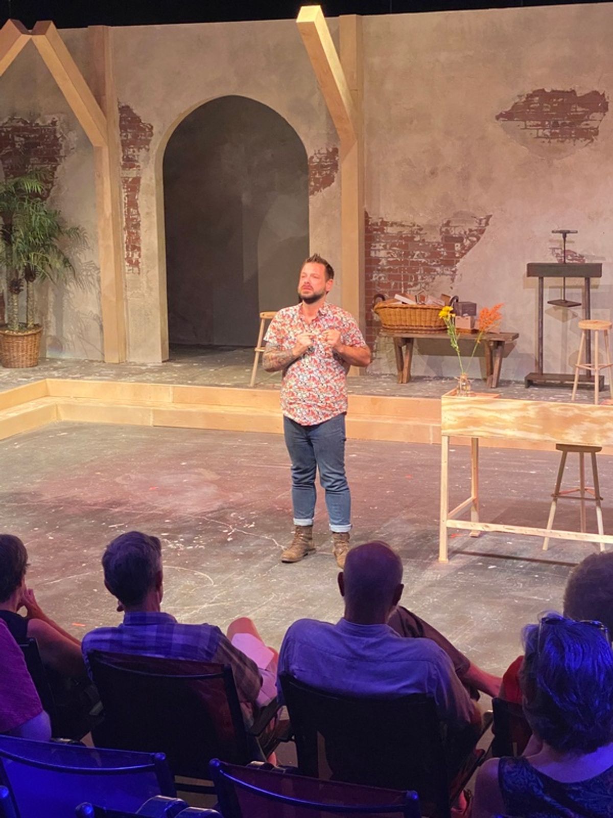 The cast of Anna in the Tropics at Photos: Get a Sneak Peek at ANNA IN THE TROPICS at Ground Floor Theatre