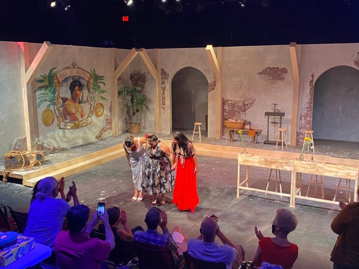 The cast of Anna in the Tropics at Photos: Get a Sneak Peek at ANNA IN THE TROPICS at Ground Floor Theatre
