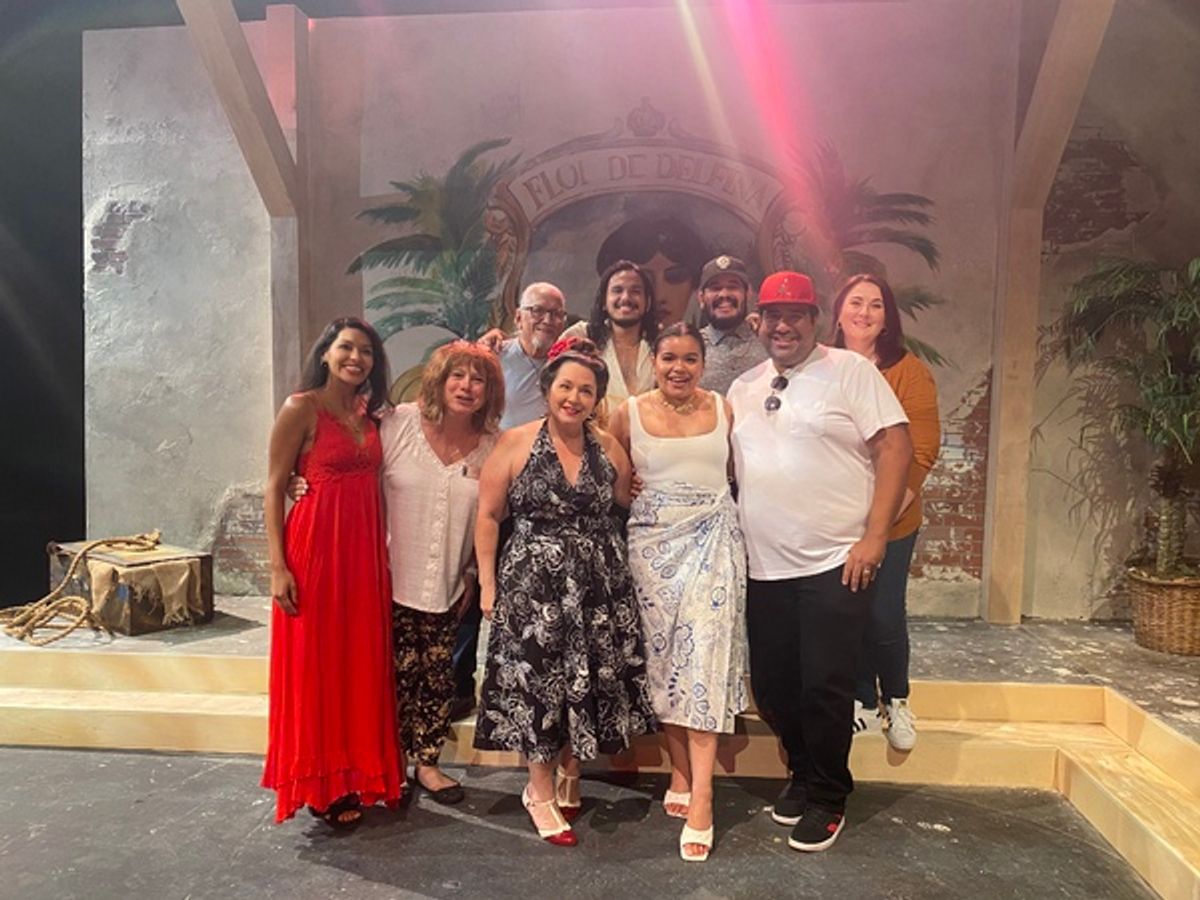 The cast of Anna in the Tropics at Photos: Get a Sneak Peek at ANNA IN THE TROPICS at Ground Floor Theatre
