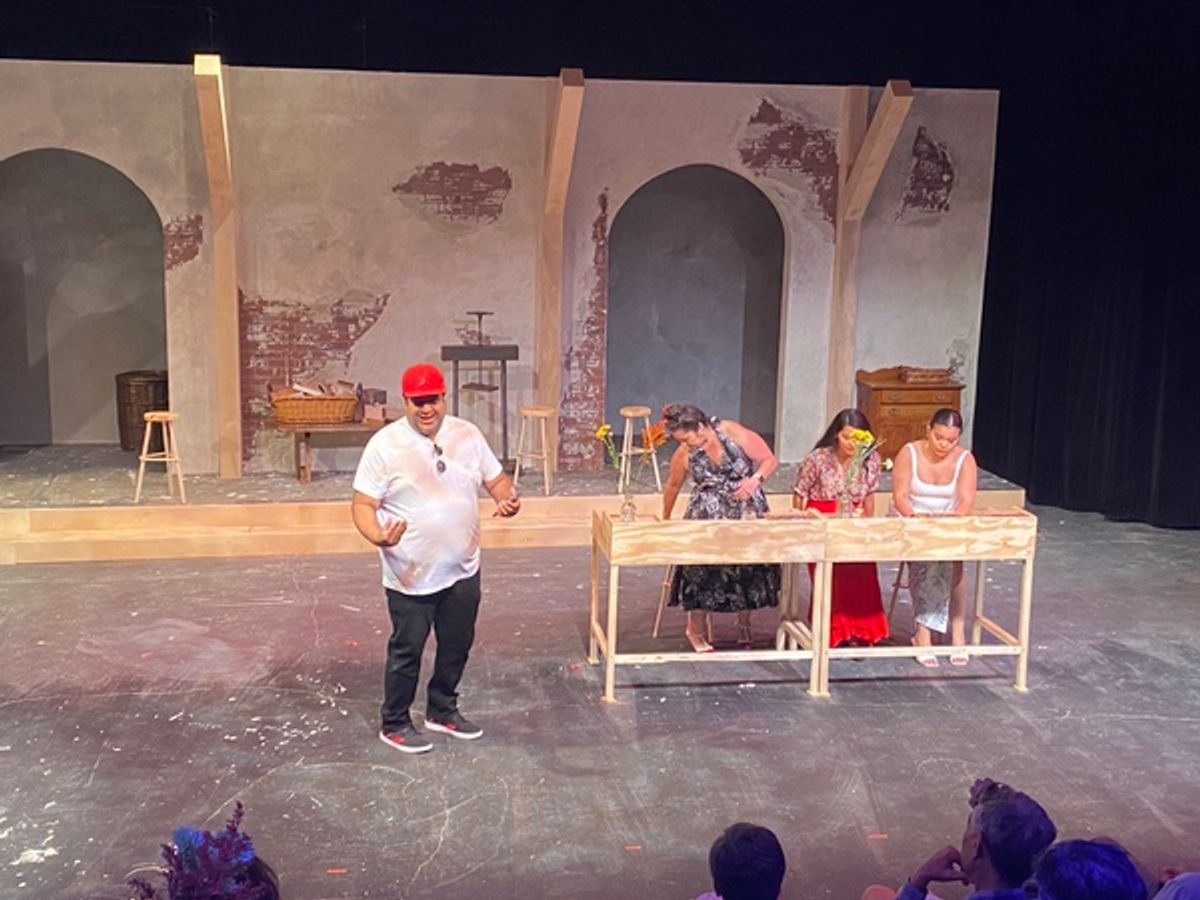 The cast of Anna in the Tropics at Photos: Get a Sneak Peek at ANNA IN THE TROPICS at Ground Floor Theatre