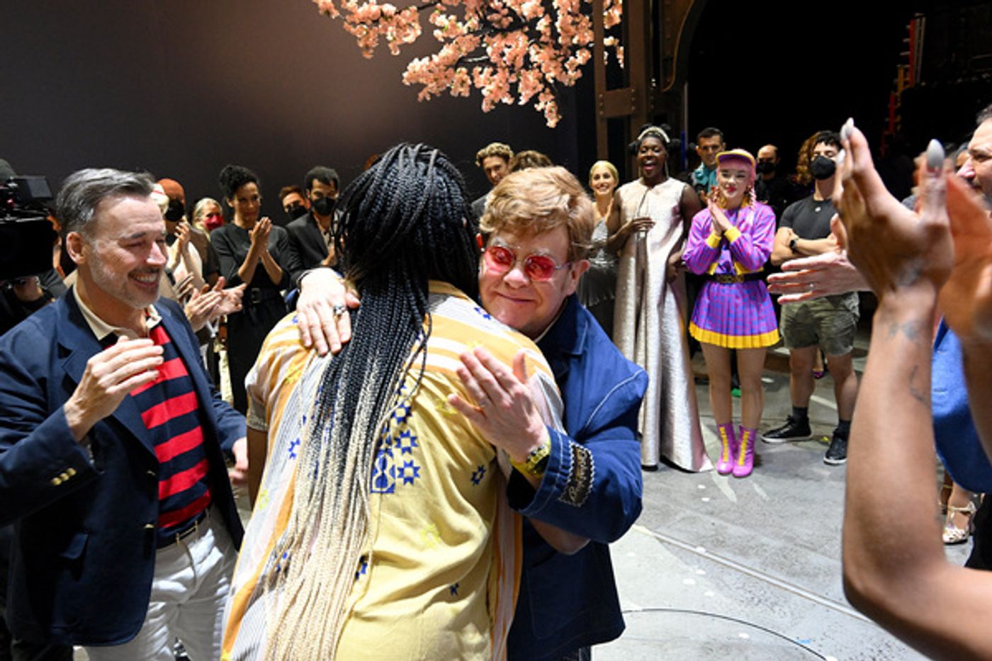 Photos: Elton John Visits THE DEVIL WEARS PRADA in Chicago  Image