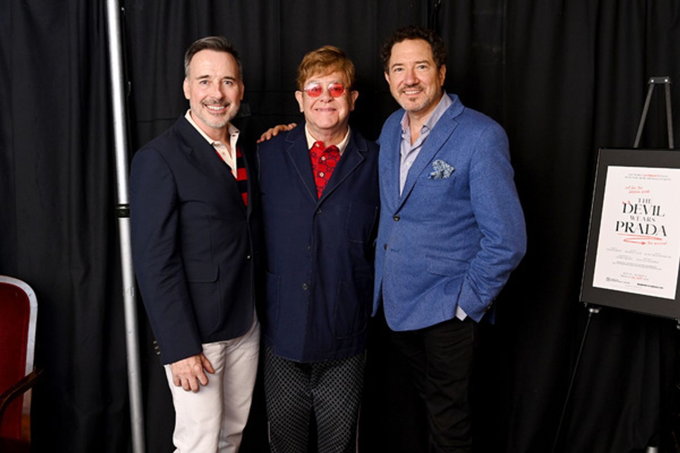 Photos: Elton John Visits THE DEVIL WEARS PRADA in Chicago  Image