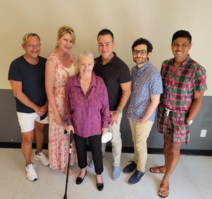 Michael John LaChiusa, Luba Mason, Paulette Haupt, Caesar Samayoa, Noah Himmelstein,  Photo