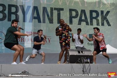 Michael James Scott, Michael Maliakel with Zach Bencal, Brian Dillon and Max B. Ehrli Photo