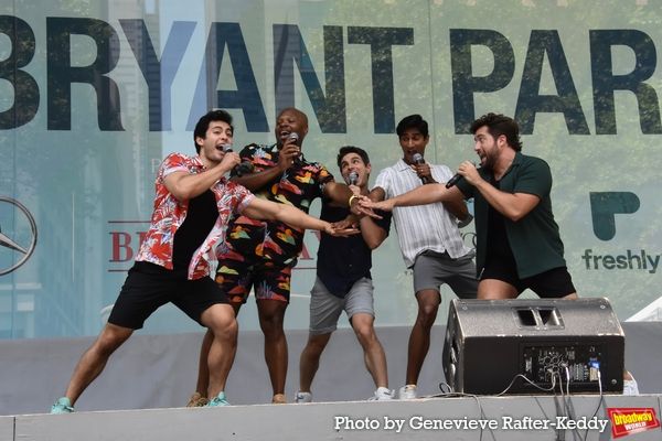 Michael James Scott, Michael Maliakel with Zach Bencal, Brian Dillon and Max B. Ehrli Photo