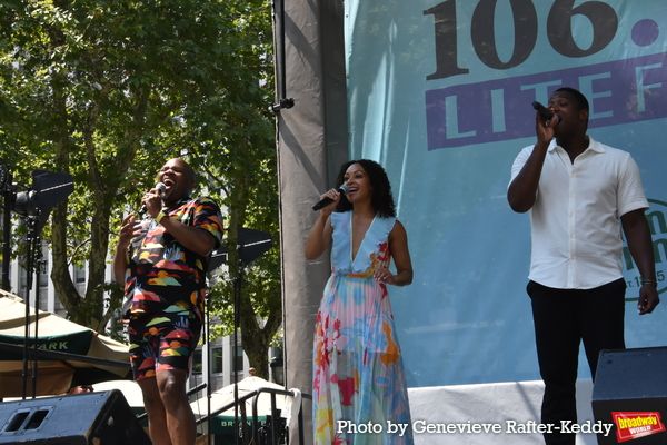 Michael James Scott, Tia Altinay and Jelani Remy Photo