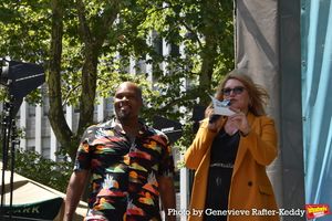 Michael James Scott and Delilah @ BroadwayWorld Michael James Scott and Delilah Photo