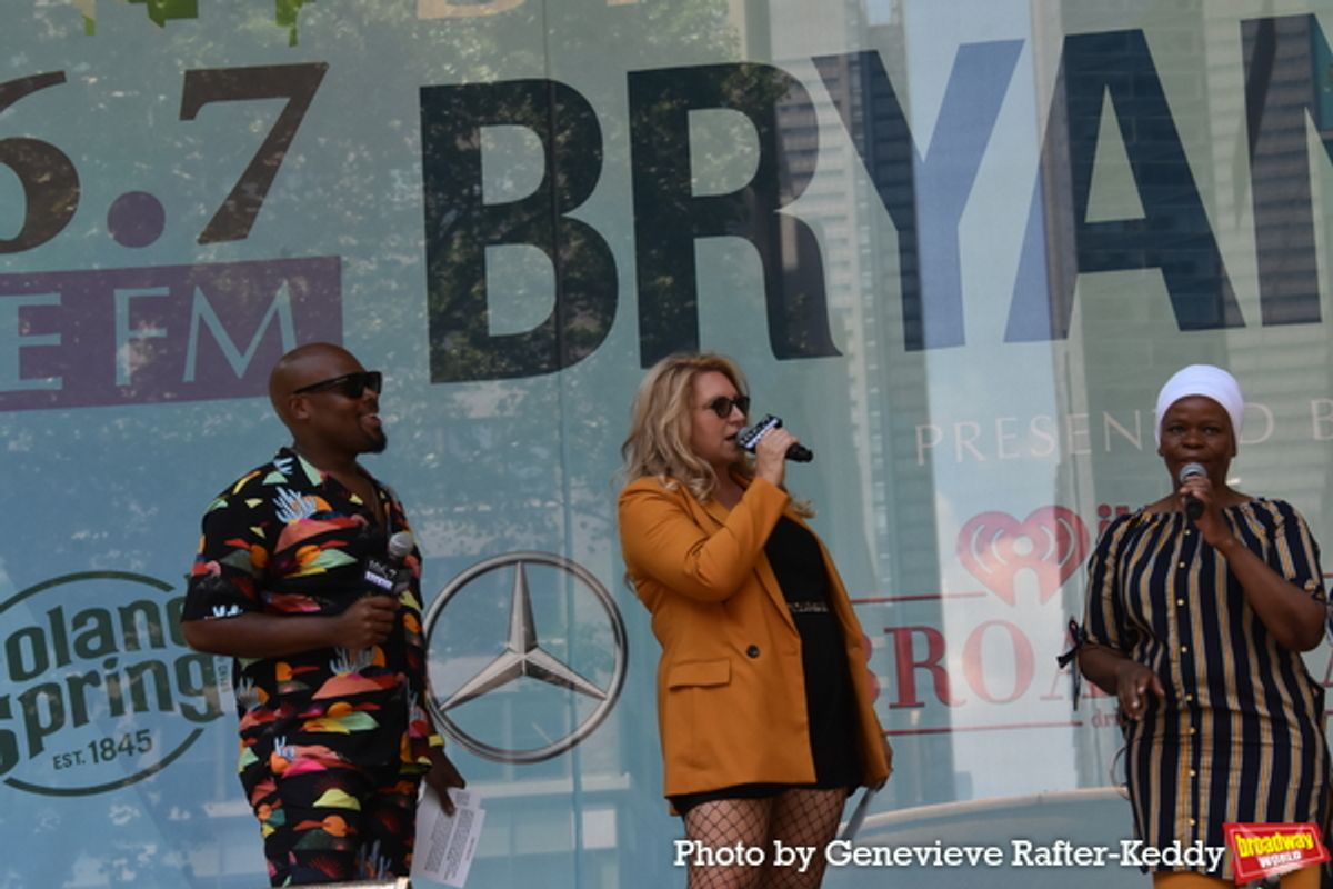 Michael James Scott (Co Host), Delilah and Tshidi Manye at 