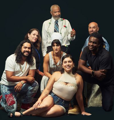 Merri Brewer, Tyrees Allen, Jim Jorgensen, Tomas Moquete, Vanessa DeSilvio, Irwin E.  Photo