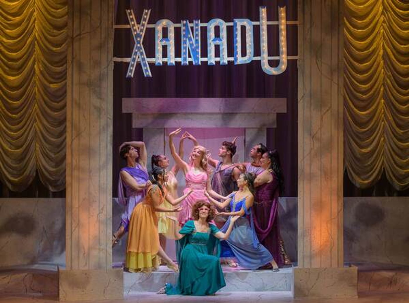 Photos: First Look at XANADU at Laguna Playhouse Photos: First Look at XANADU at Laguna Playhouse Image