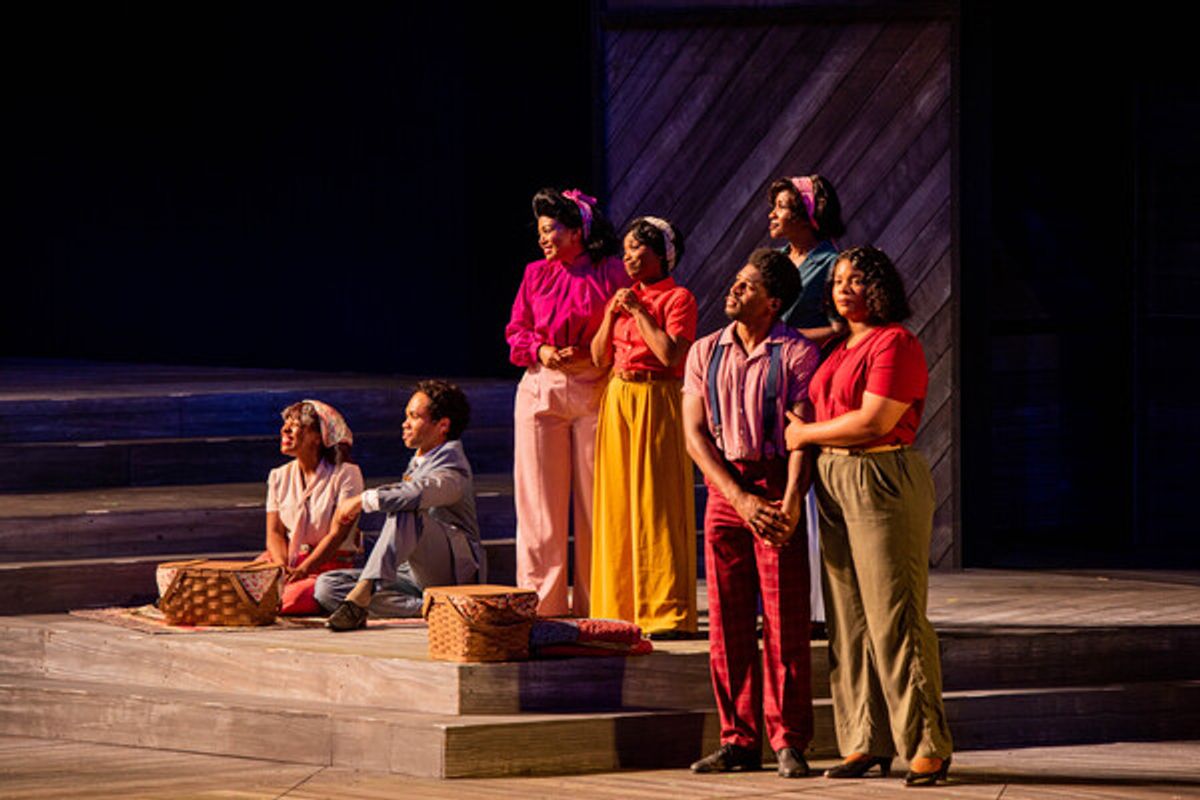 The Company of The Color Purple PC - Julie A. Merkle. at Photo/Video: First Look At THE COLOR PURPLE At The Muny