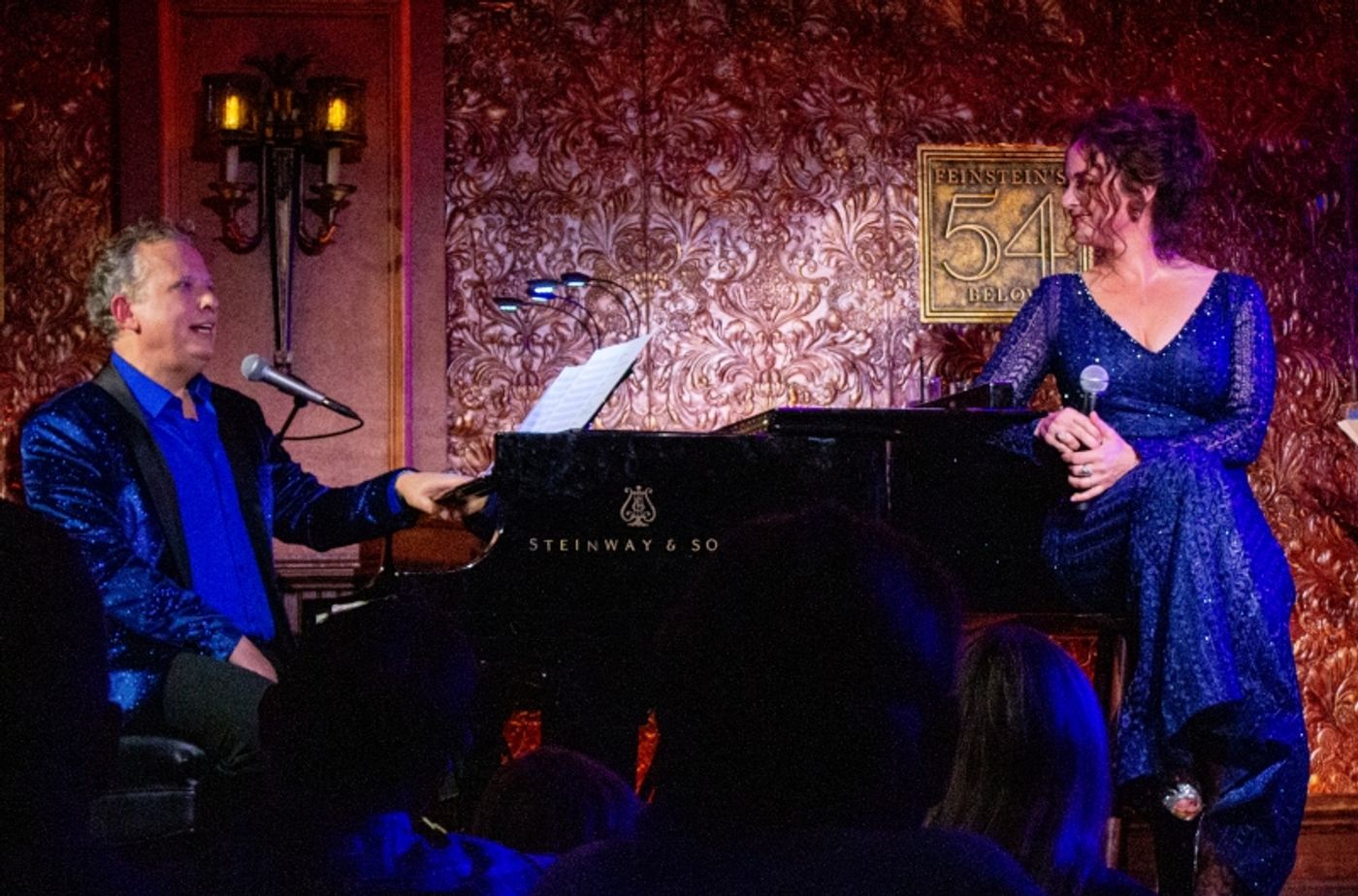 Review: Melissa Errico & Billy Stritch Are So Cool Down In the Basement Giving Us SWING LESSONS At 54 Below  Image