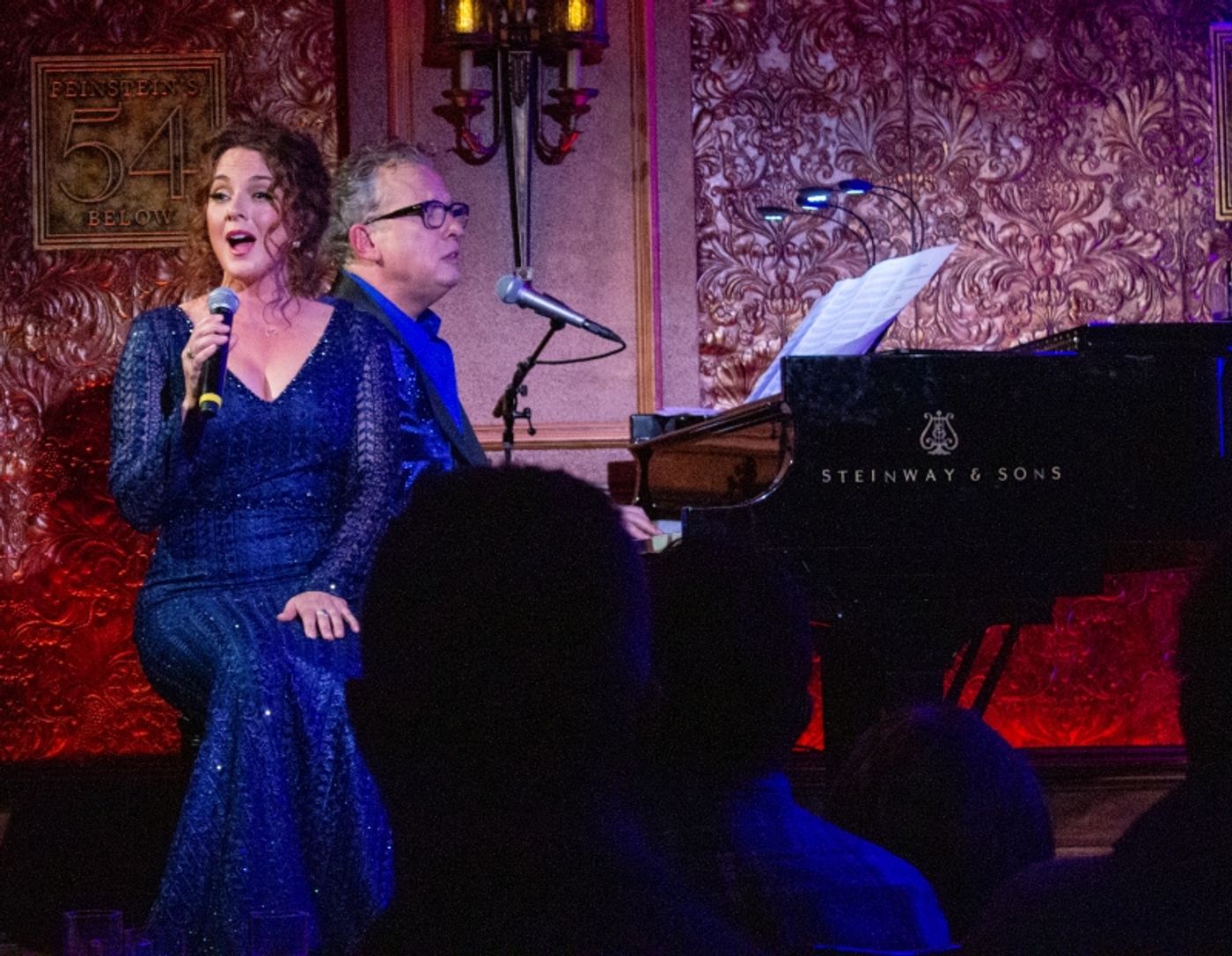 Review: Melissa Errico & Billy Stritch Are So Cool Down In the Basement Giving Us SWING LESSONS At 54 Below  Image