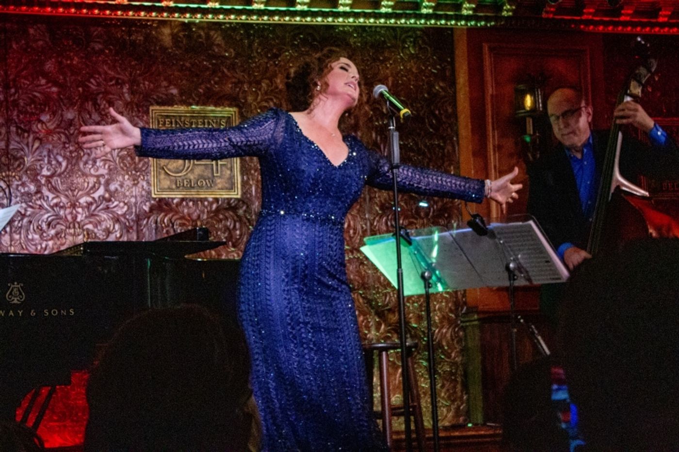 Review: Melissa Errico & Billy Stritch Are So Cool Down In the Basement Giving Us SWING LESSONS At 54 Below  Image