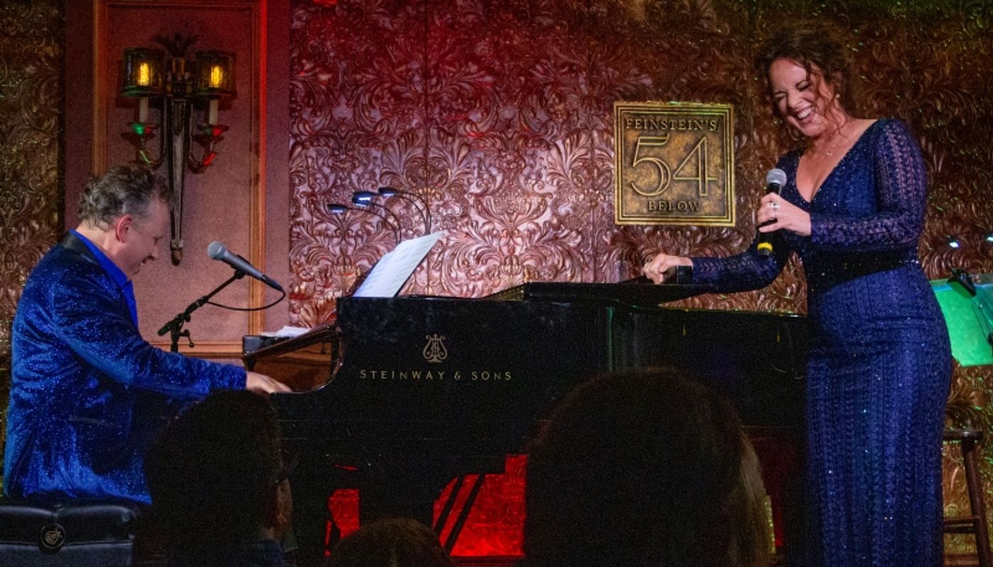 Review: Melissa Errico & Billy Stritch Are So Cool Down In the Basement Giving Us SWING LESSONS At 54 Below  Image