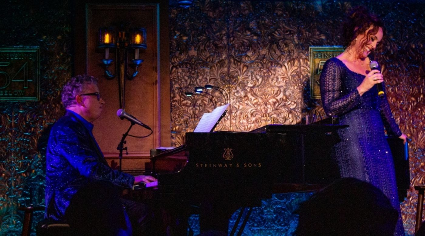 Review: Melissa Errico & Billy Stritch Are So Cool Down In the Basement Giving Us SWING LESSONS At 54 Below  Image