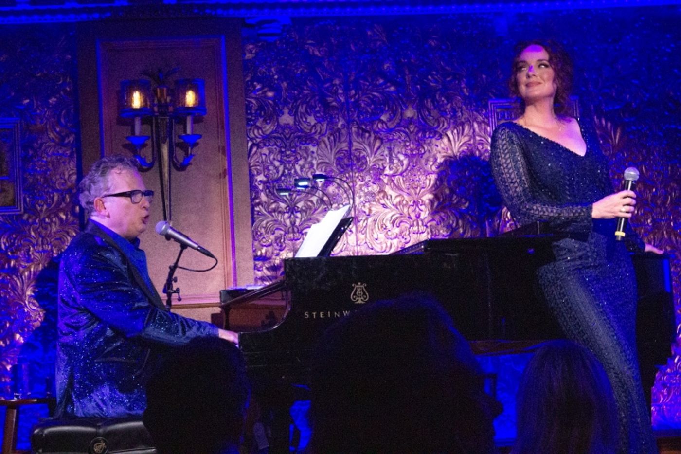 Review: Melissa Errico & Billy Stritch Are So Cool Down In the Basement Giving Us SWING LESSONS At 54 Below  Image