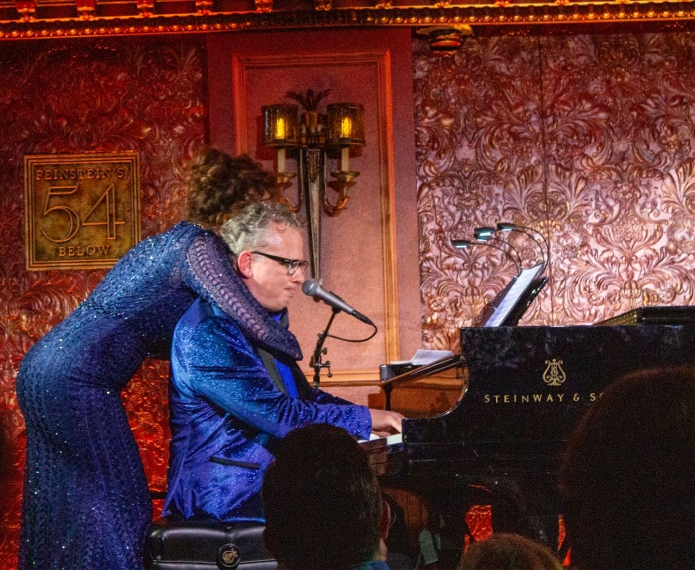 Review: Melissa Errico & Billy Stritch Are So Cool Down In the Basement Giving Us SWING LESSONS At 54 Below  Image