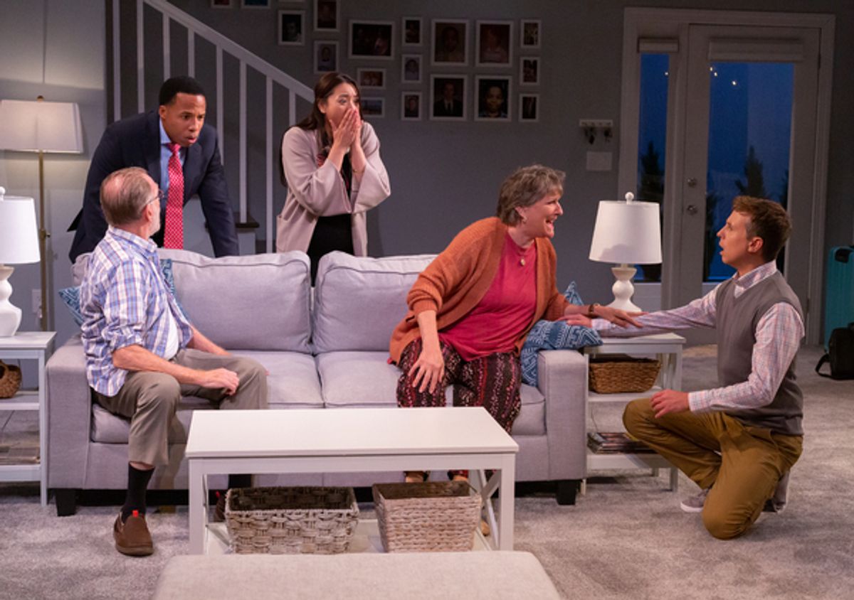 Peter DeLaurier, Dante Alexander, Jenelle Chu, Marcia Saunders, Brian McManamon at 