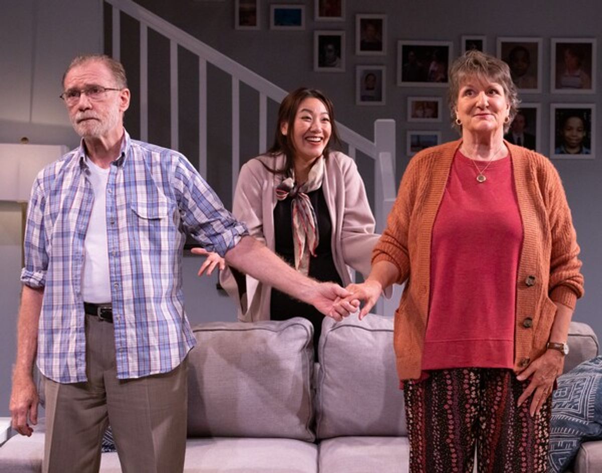 Peter DeLaurier, Jenelle Chu, Marcia Saunders at 