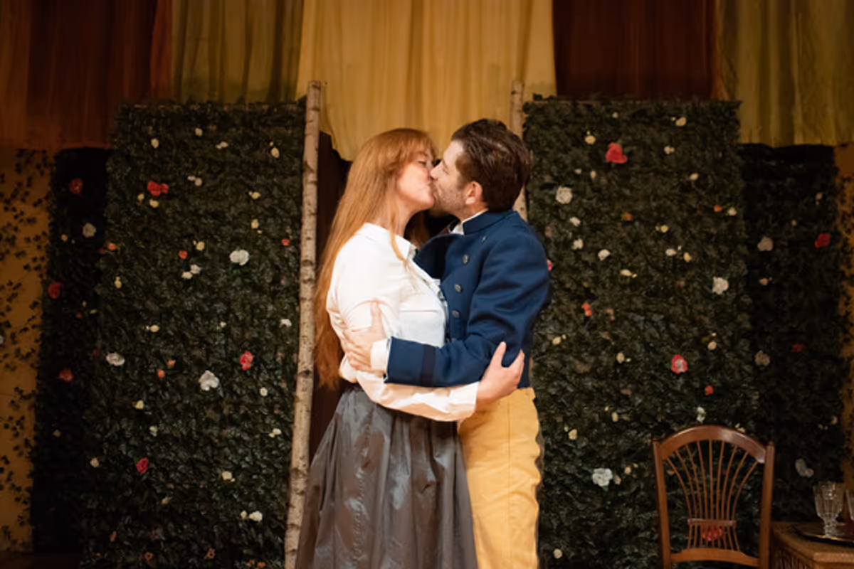 Chelsea LeSage and Joshua Koehn. at Photos: Stag & Lion Theatre Company Approaches Closing Of MUCH ADO ABOUT NOTHING At The Trinity Theatre