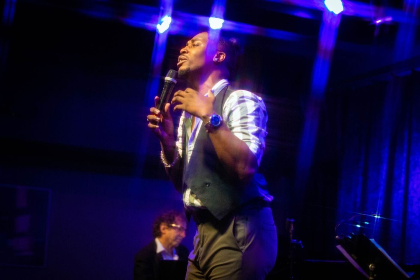 Photos:  Matt Baker Lenses August 2nd THE LINEUP WITH SUSIE MOSHER at Birdland Theater  Image