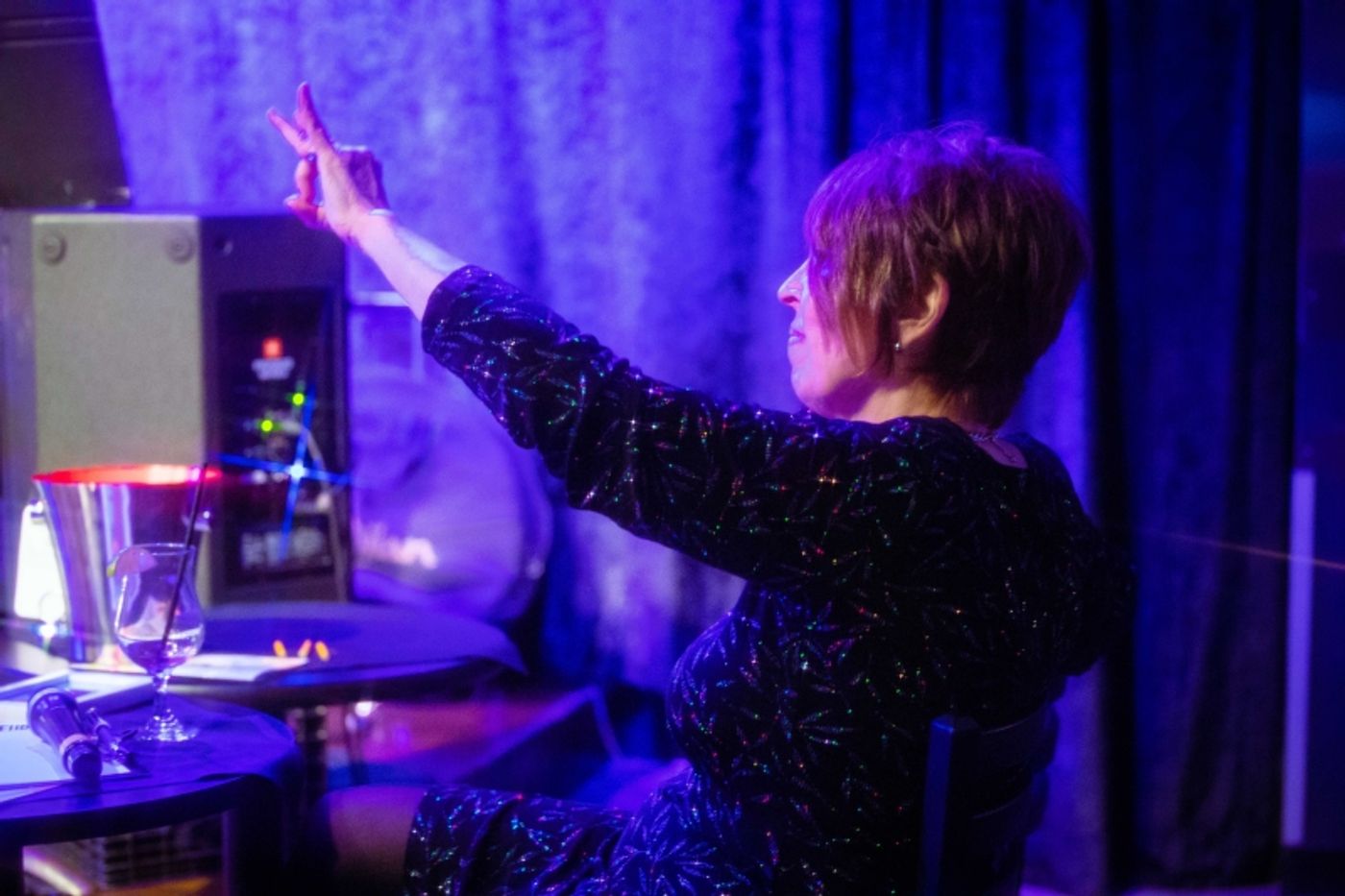 Photos:  Matt Baker Lenses August 2nd THE LINEUP WITH SUSIE MOSHER at Birdland Theater  Image