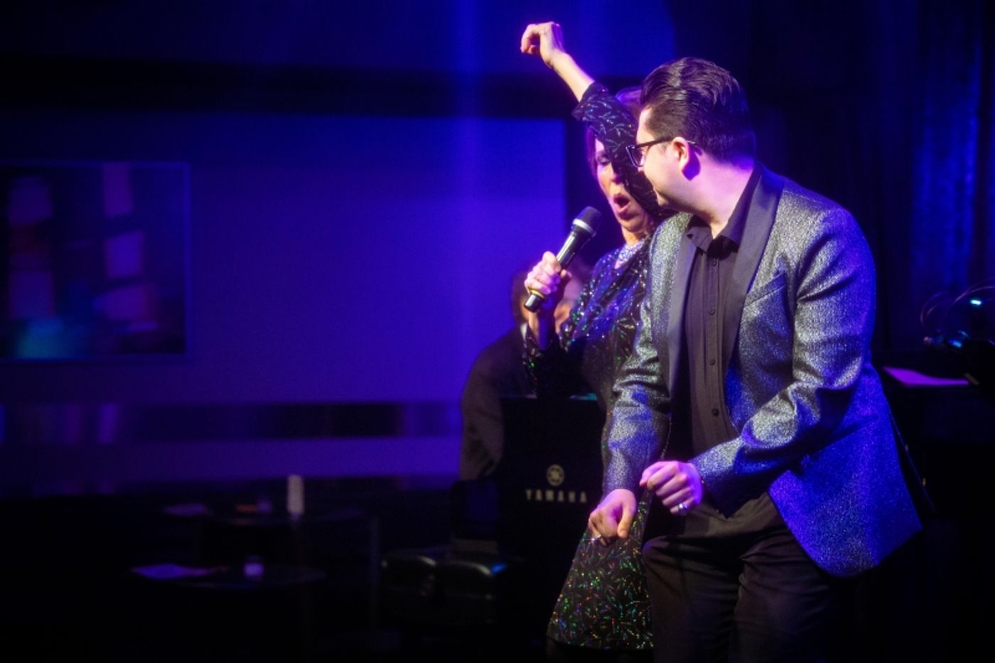 Photos:  Matt Baker Lenses August 2nd THE LINEUP WITH SUSIE MOSHER at Birdland Theater  Image