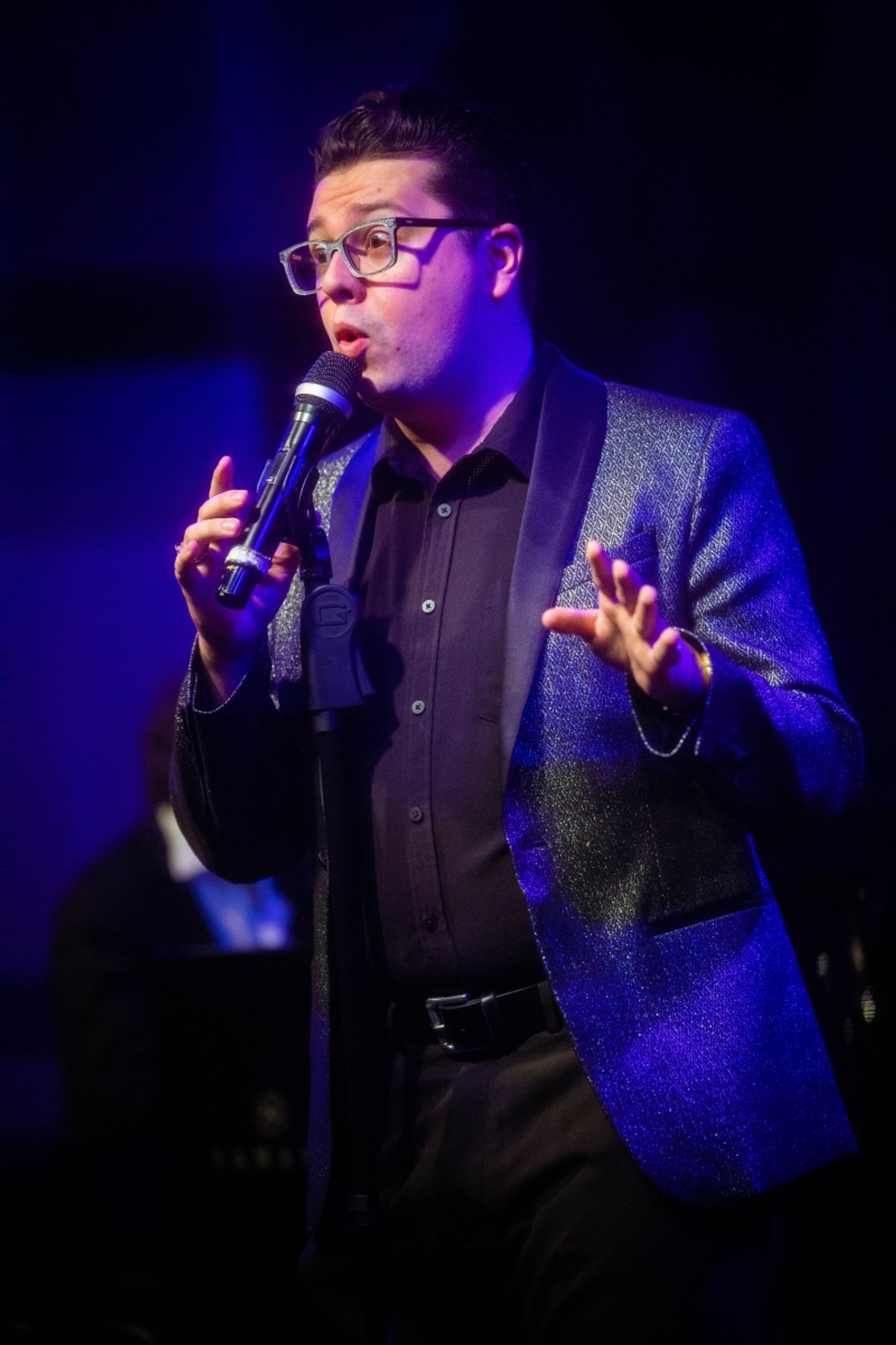 Photos:  Matt Baker Lenses August 2nd THE LINEUP WITH SUSIE MOSHER at Birdland Theater  Image