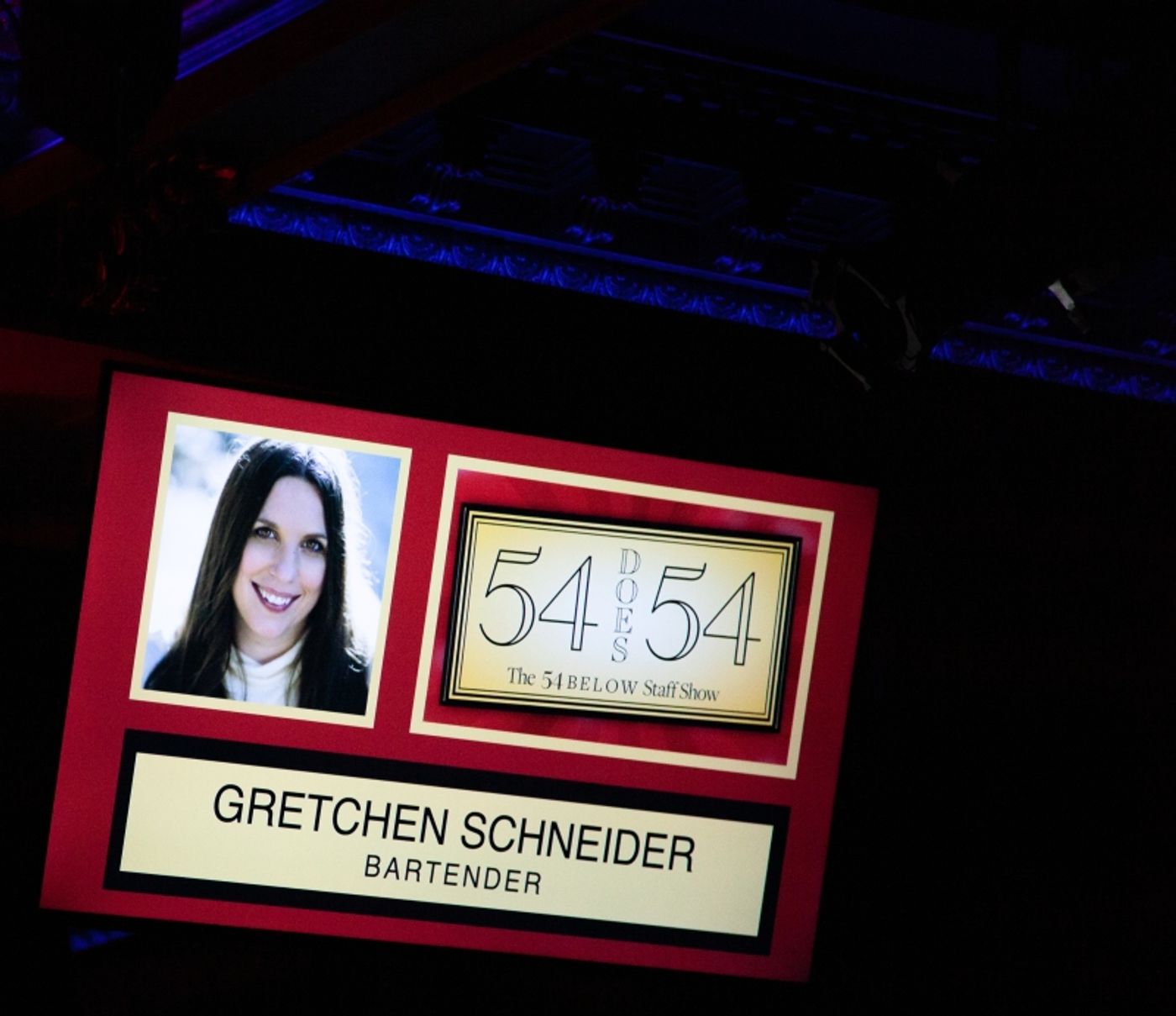 Review: 54 DOES 54: THE 54 BELOW STAFF SHOW at 54 Below Welcomes New Faces And Bids Bustamante Bye Bye Review: 54 DOES 54: THE 54 BELOW STAFF SHOW at 54 Below Welcomes New Faces And Bids Bustamante Bye Bye Image