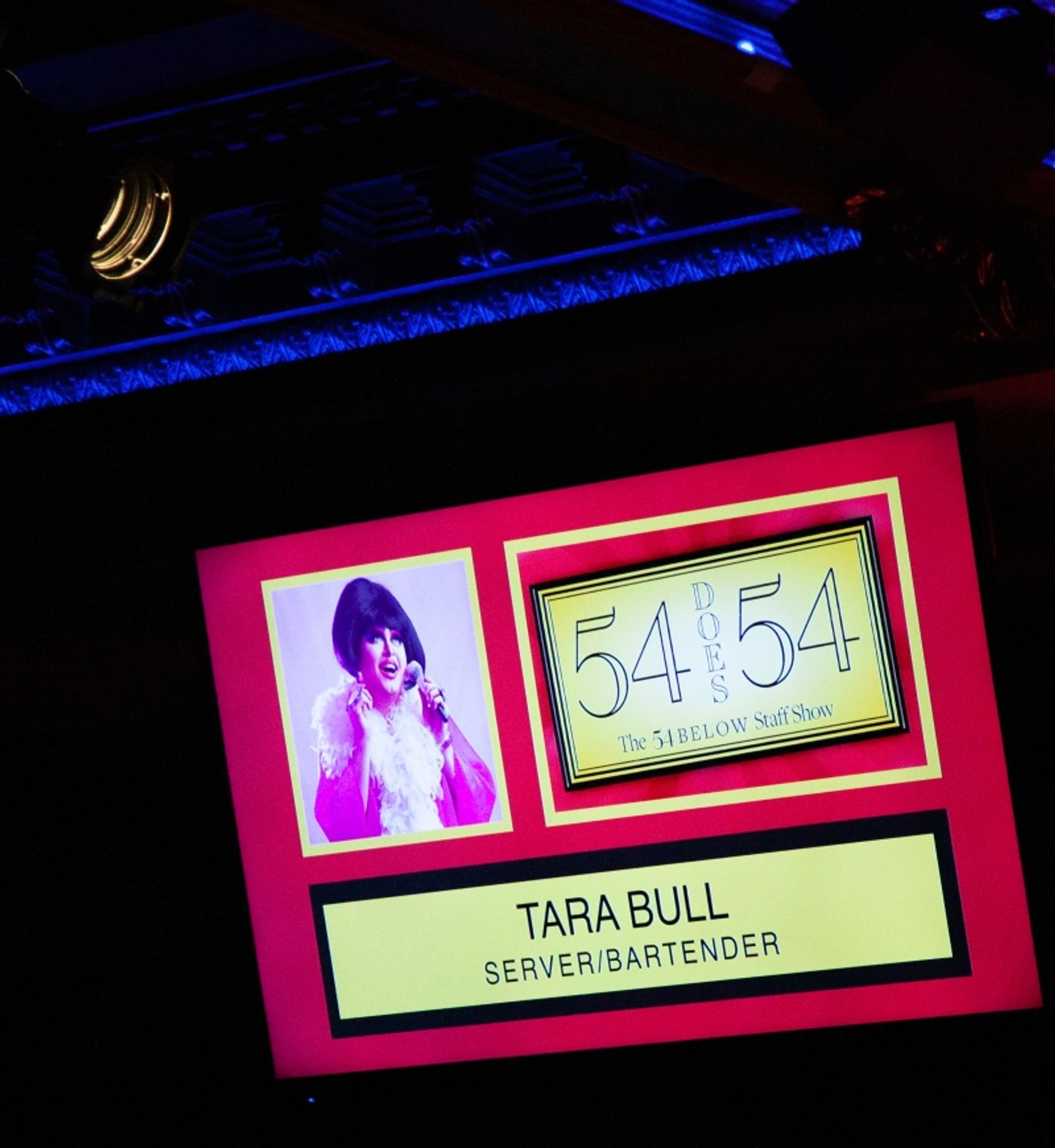 Review: 54 DOES 54: THE 54 BELOW STAFF SHOW at 54 Below Welcomes New Faces And Bids Bustamante Bye Bye Review: 54 DOES 54: THE 54 BELOW STAFF SHOW at 54 Below Welcomes New Faces And Bids Bustamante Bye Bye Image