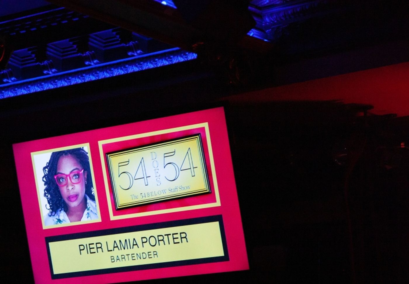 Review: 54 DOES 54: THE 54 BELOW STAFF SHOW at 54 Below Welcomes New Faces And Bids Bustamante Bye Bye Review: 54 DOES 54: THE 54 BELOW STAFF SHOW at 54 Below Welcomes New Faces And Bids Bustamante Bye Bye Image