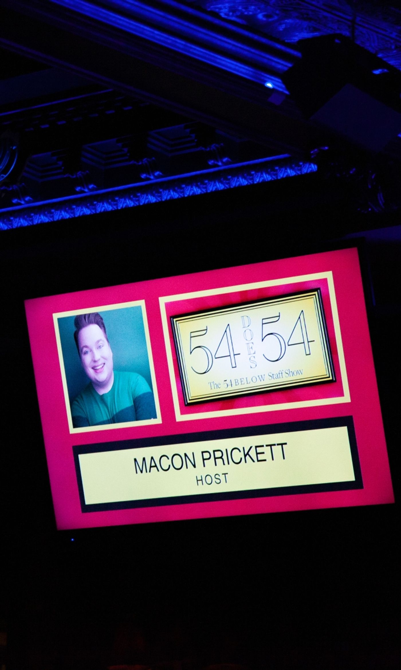 Review: 54 DOES 54: THE 54 BELOW STAFF SHOW at 54 Below Welcomes New Faces And Bids Bustamante Bye Bye Review: 54 DOES 54: THE 54 BELOW STAFF SHOW at 54 Below Welcomes New Faces And Bids Bustamante Bye Bye Image