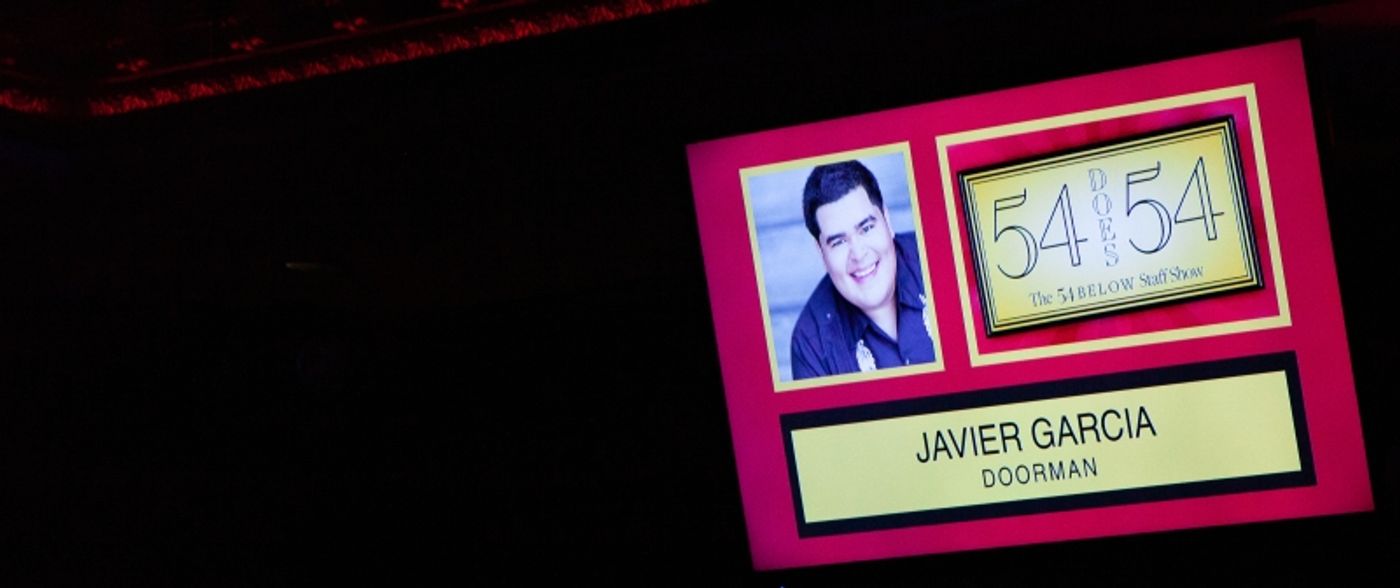 Review: 54 DOES 54: THE 54 BELOW STAFF SHOW at 54 Below Welcomes New Faces And Bids Bustamante Bye Bye Review: 54 DOES 54: THE 54 BELOW STAFF SHOW at 54 Below Welcomes New Faces And Bids Bustamante Bye Bye Image