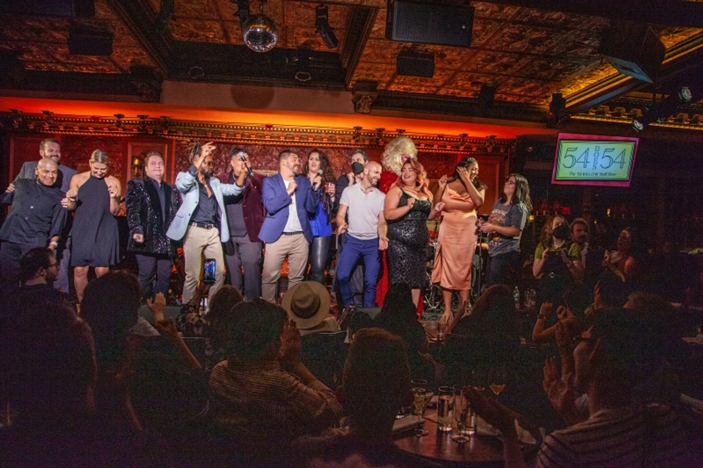 Review: 54 DOES 54: THE 54 BELOW STAFF SHOW at 54 Below Welcomes New Faces And Bids Bustamante Bye Bye  Image