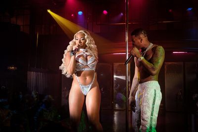 Megan Thee Stallion & the Cast of P-Valley Photo