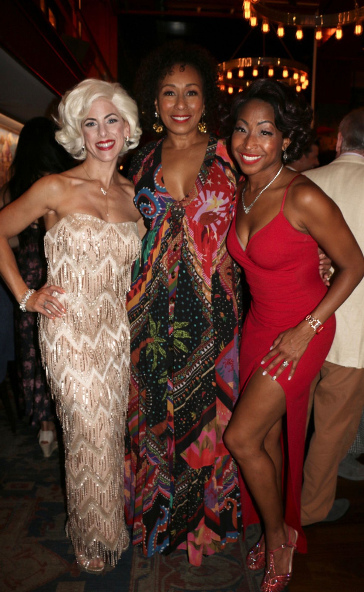 Dawn Derow, Tamara Tunie and N''Kenge at 