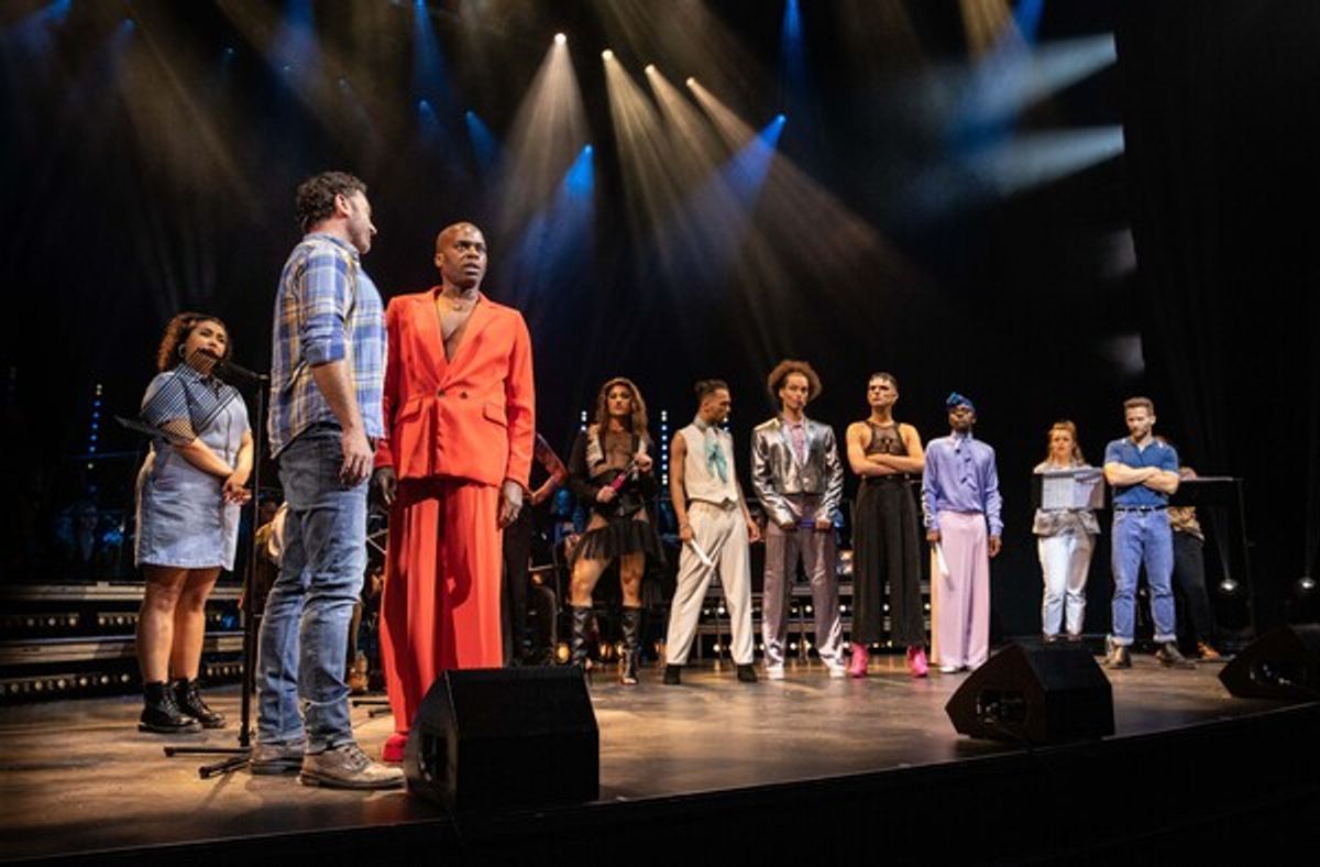 The cast of Kinky Boots - The Musical in Concert at Photos: First Look at KINKY BOOTS-THE MUSICAL IN CONCERT, Theatre Royal Drury Lane