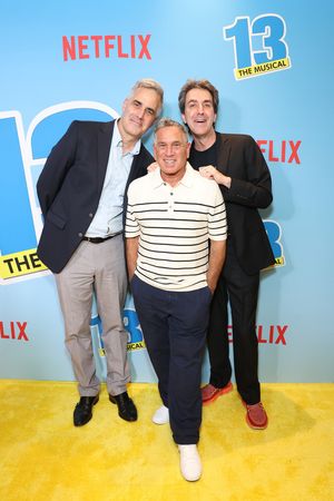 Dan Elish, Robert Horn and Jason Robert Brown Photo