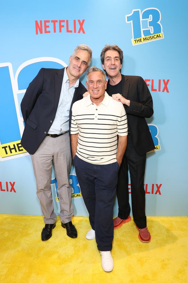 Dan Elish, Robert Horn and Jason Robert Brown Photo