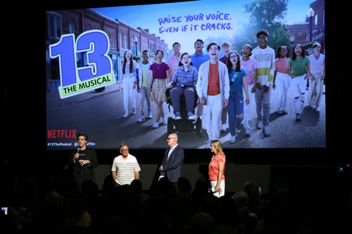 Jason Robert Brown, Robert Horn, Neil Meron and Tamra Davis at 