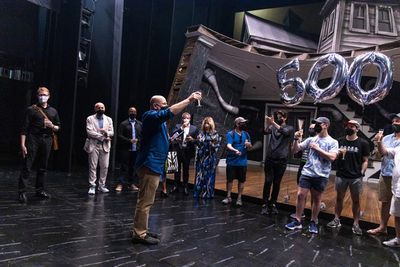 Beetlejuice celebrates 500 performances Photo