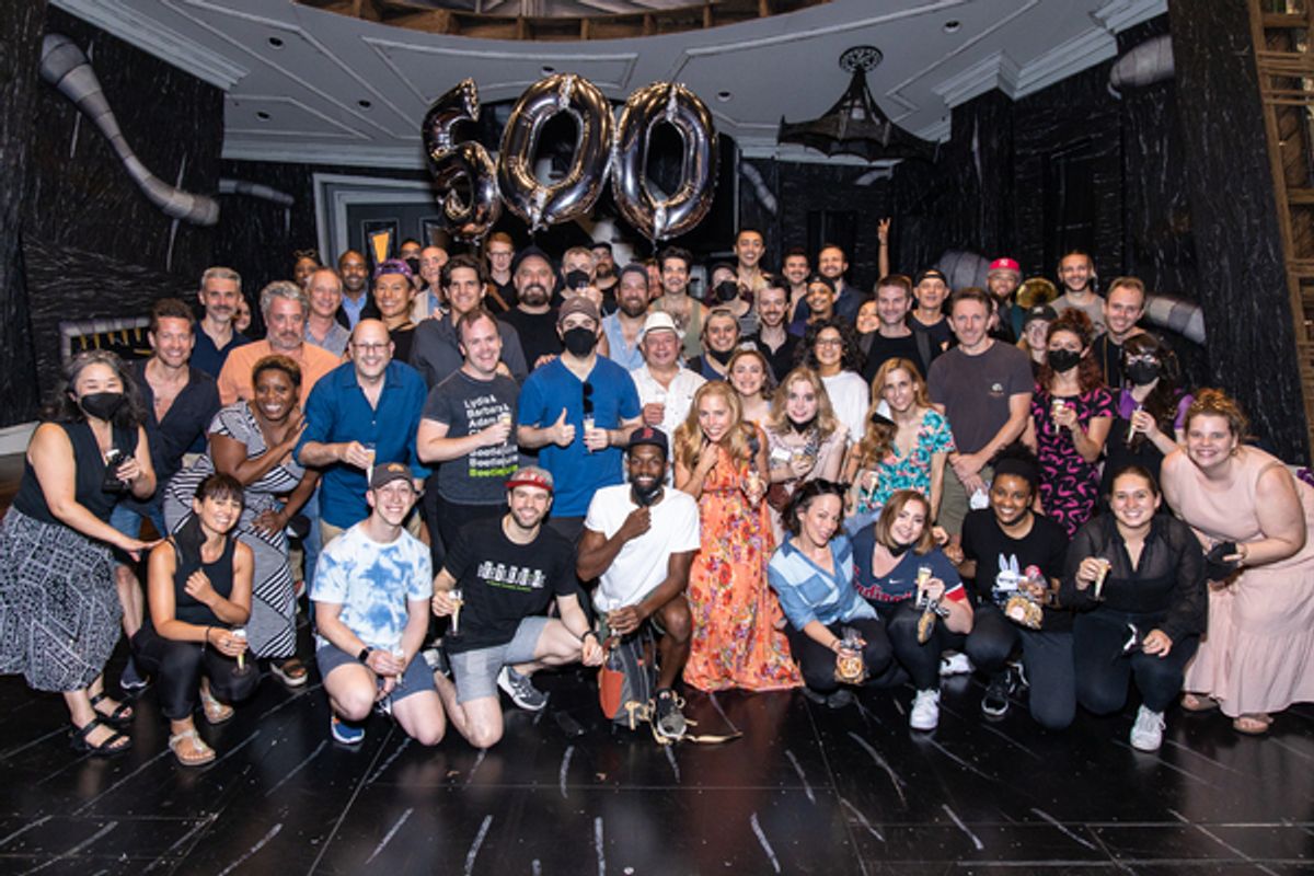 Beetlejuice celebrates 500 performances at Photos: BEETLEJUICE Celebrates 500 Performances on Broadway