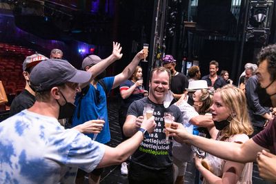 Beetlejuice celebrates 500 performances Photo