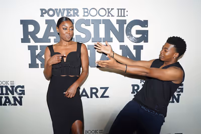 Patina Miller and MeKai Curtis Photo
