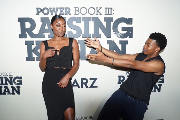 Patina Miller and MeKai Curtis Photo