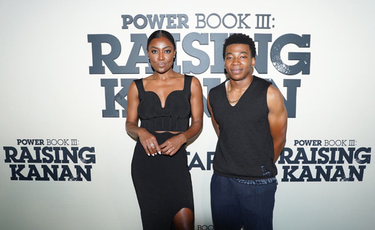 Patina Miller and MeKai Curtis at 
