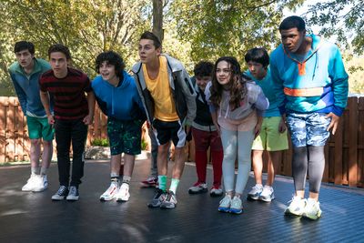 Gianni DeCenzo as Demetri, Tanner Buchanan as Robby Keene, Griffin Santopietro as Ant Photo