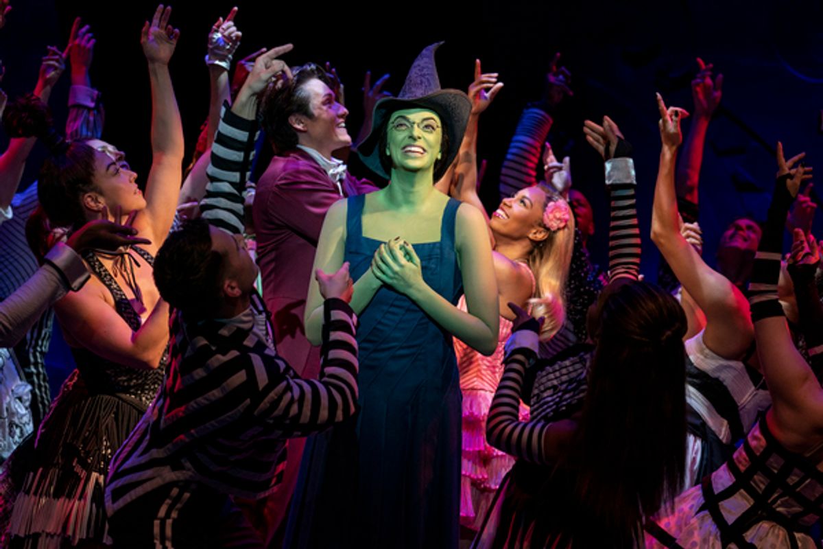 Talia Suskauer and the Company of WICKED at 