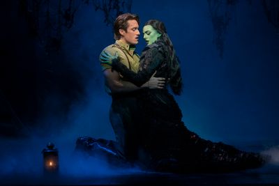 0157_James D. Gish and Talia Suskauer in WICKED Photo